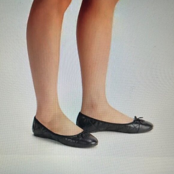 Coach Allyson Quilted Black Ballet - Picture 11 of 11